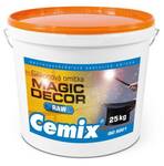 Omítka Cemix silikon Magic dekor raw – 25 kg