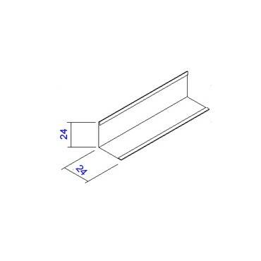 Profil obvodový L AMF Ventatec – 24 × 24 × 3000 mm