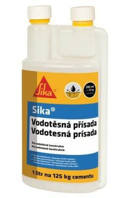 Přísada vodotěsná Sika Waterproofer – 1 l