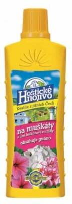 Hnojivo Hoštické na muškáty – 500 ml