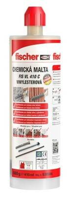 Chemická malta bez styrenu Vinylester FIS VL 410 C – 410 ml